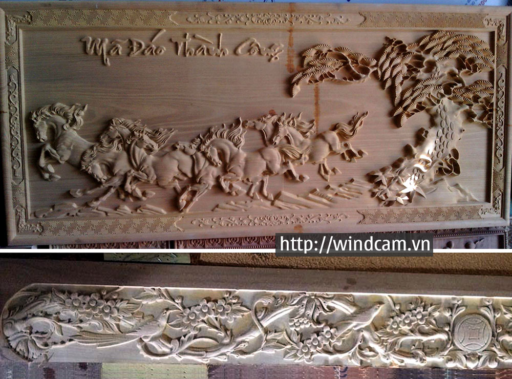 Sản phẩm ứng dụng máy đục vi tính 4 mũi