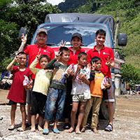 Chung tay hỗ trợ đồng bào Mường La Sơn La khắc phục hậu quả lũ lụt