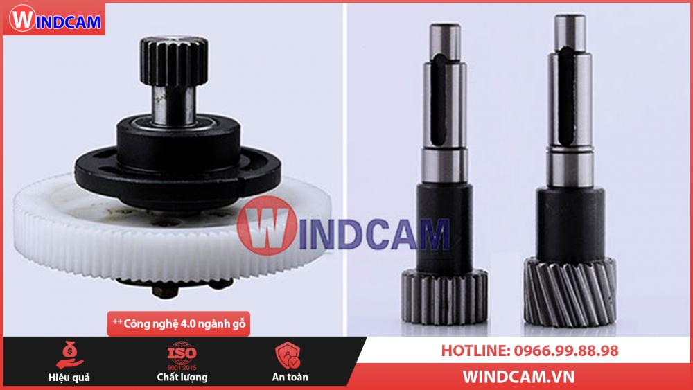 Ưu, nhược điểm, ứng dụng của bánh răng nhựa (Cam) trong máy CNC đục gỗ