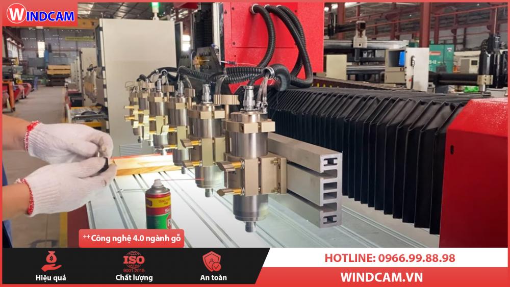 Lưu ý khi sử dụng củ đục Spindle làm mát bằng nước